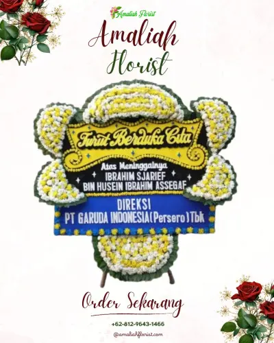 Papan Bunga Duka di Boyoteluk
